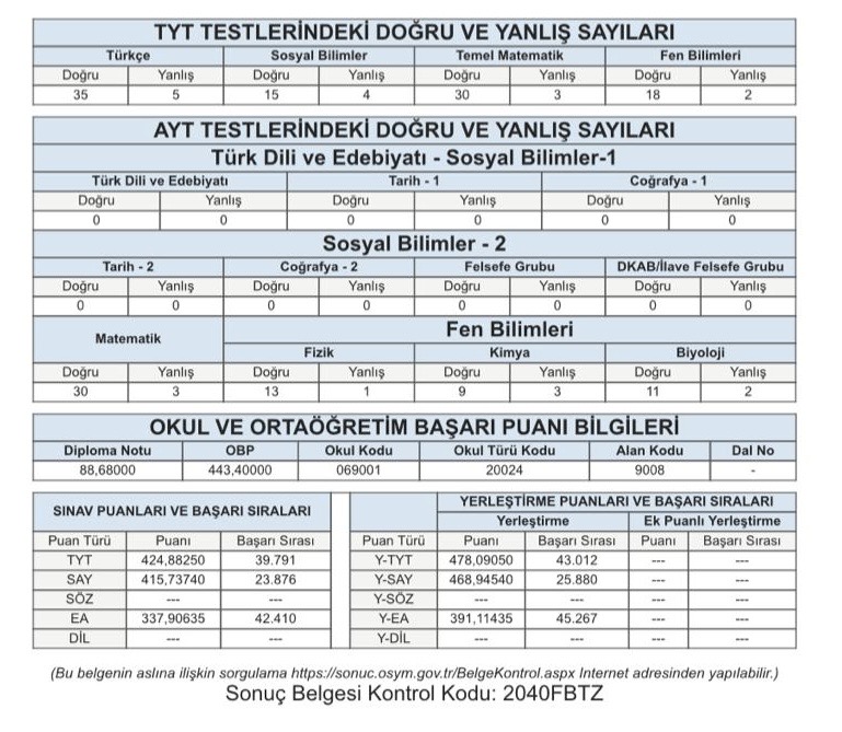 Öğrenci Başarı