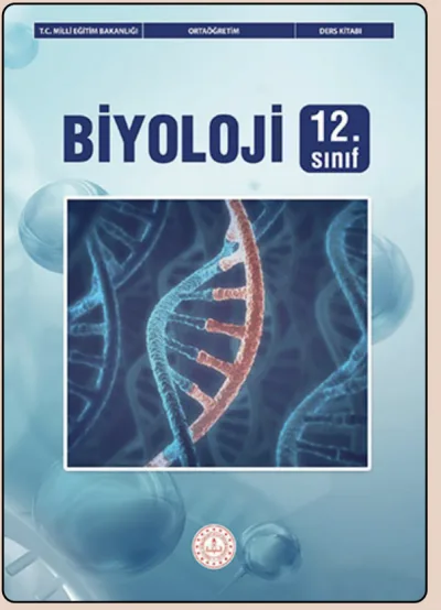 MEB 12. sınıf Biyoloji ders kitabı kapağı