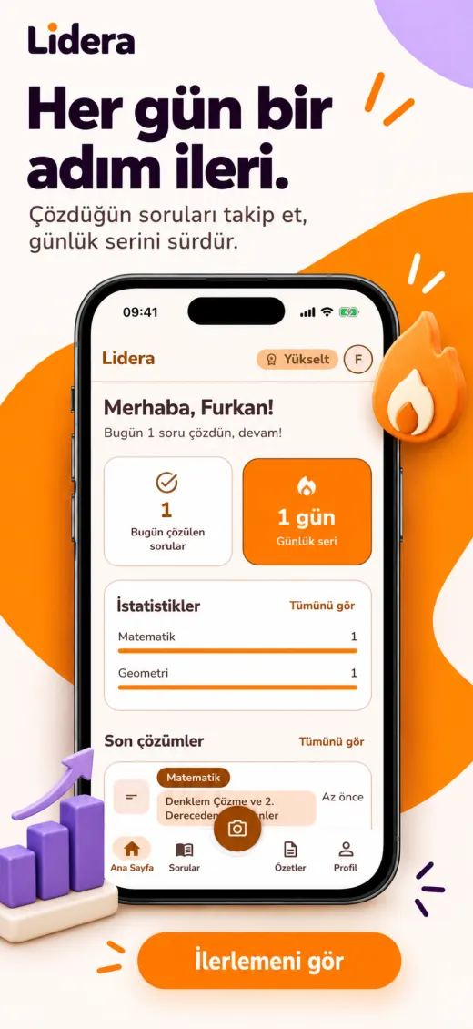 İlerleme takibi ekranı