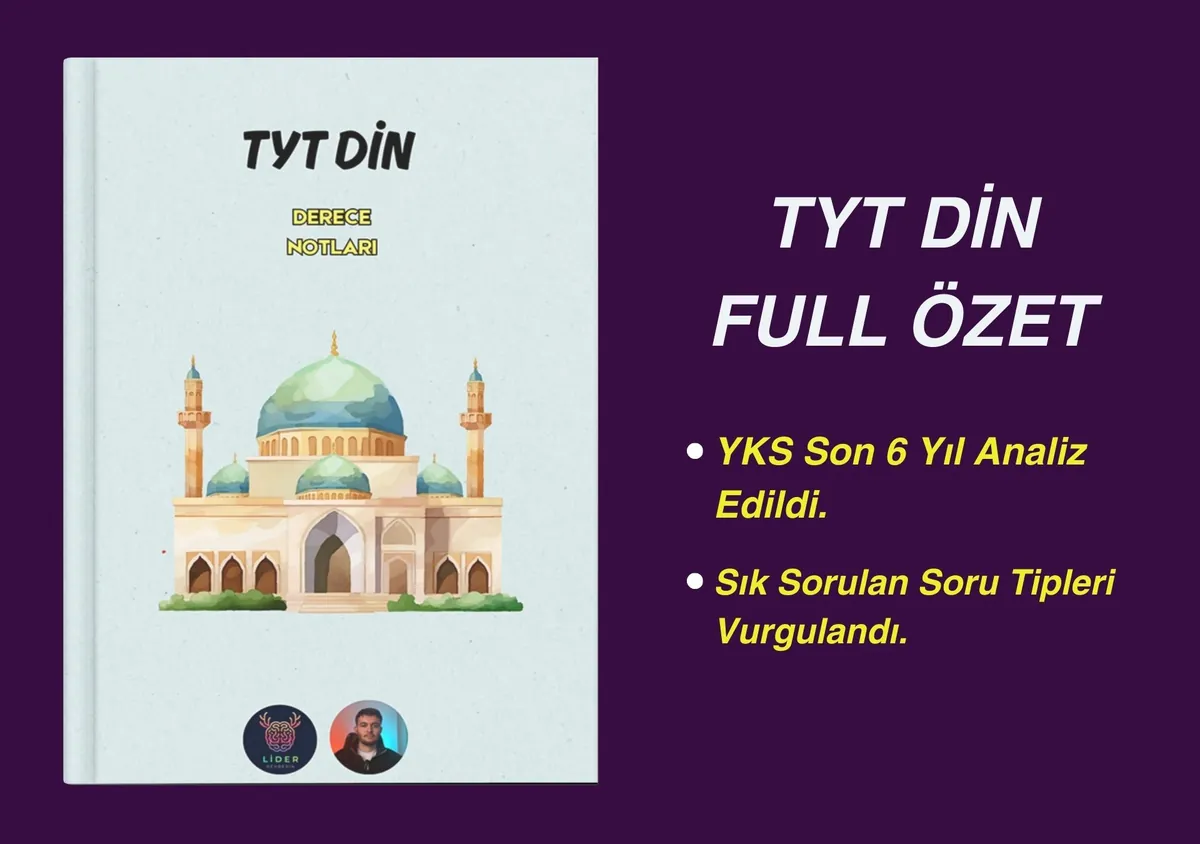 TYT Din Full Özet | Tekrar Notları