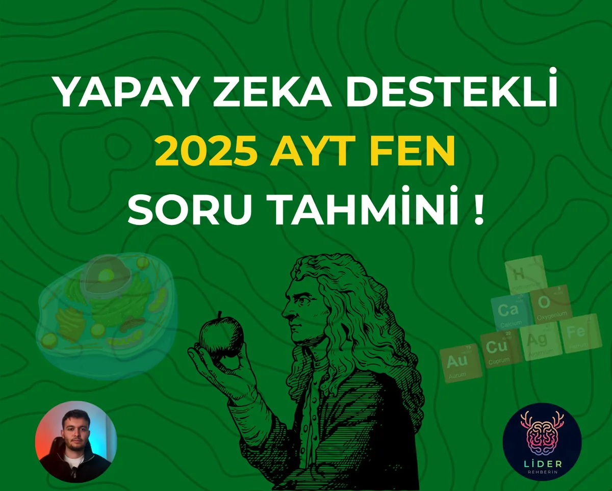 YAPAY ZEKA 2025 AYT FEN TAHMİNİ