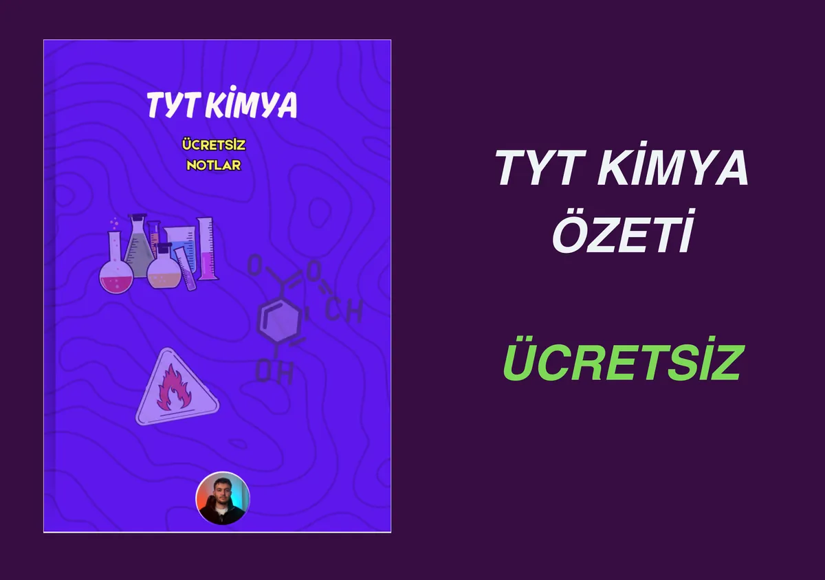 TYT Kimya Ücretsiz Video Özeti